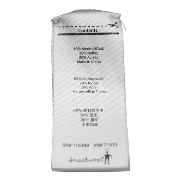 EUC Smartwool Men's Sparwood Crew Sweater Nylon/Merino Wool Sz XL‎ - Picture 6 of 6